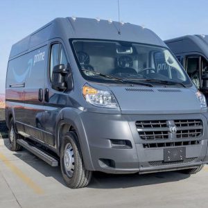 Amazon vans hit the road in CU for Black Friday